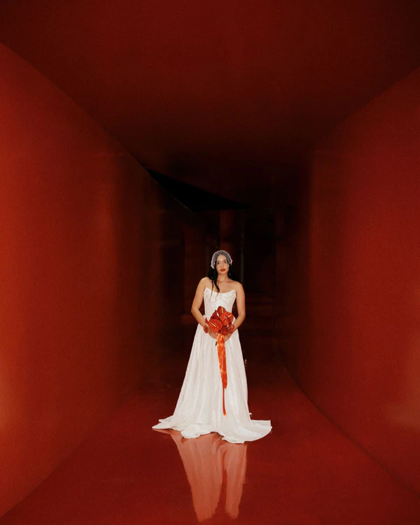 As the World Falls Down in Red