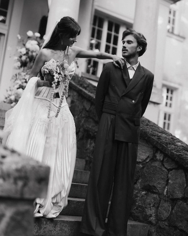 A Whimsical Forest Wedding at a Polish Palace