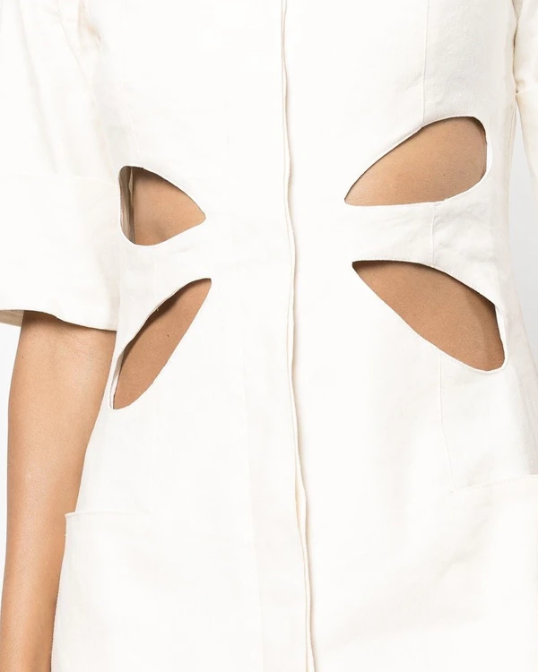 White Linen Dresses for a Summer Wedding