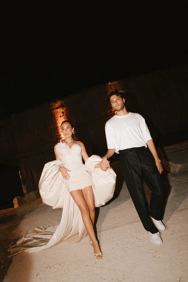 Pastel Florals, Golden Arches & a Dance-Filled Night at This Menorca Quarry Wedding