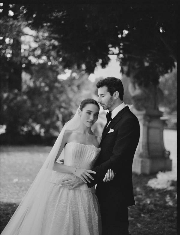 Brittany Netta’s Cinematic Lake Como Wedding Featuring a Bespoke Danielle Frankel Gown