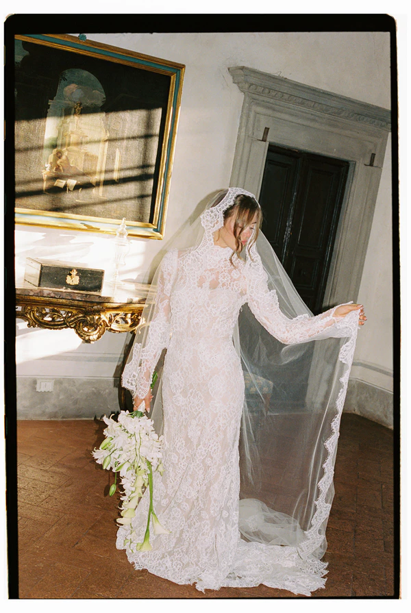 Inside Influencer Grace Nicholas’s Vintage-Style Wedding in Tuscany, Captured Entirely on Film
