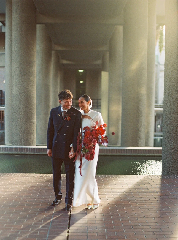 <a href="https://www.barbican.org.uk/hire/venue-hire/weddings">The Barbican Conservatory</a>, Photography: <a href="https://www.instagram.com/dan.mccourt/">Dan McCourt</a>