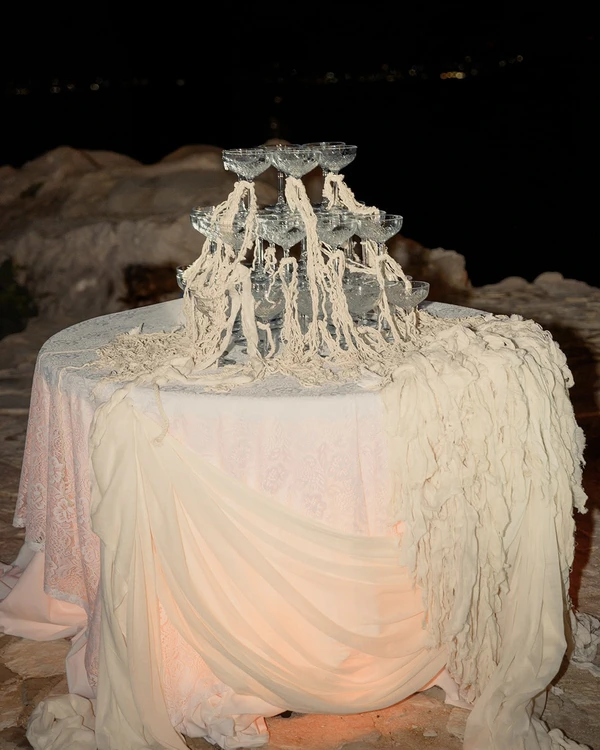 This Galliano-Inspired Bride Brought Mermaidcore to Sicily