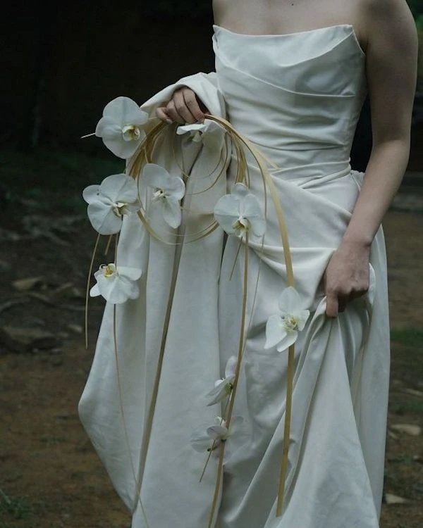 Cascading Flower Bouquets
