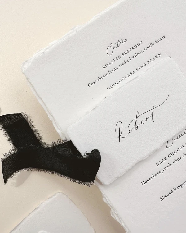 50 Elegant Calligraphy Stationery Designs