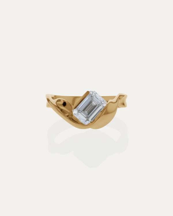 30 Emerald Cut Engagement Rings & Wedding Bands We're Loving