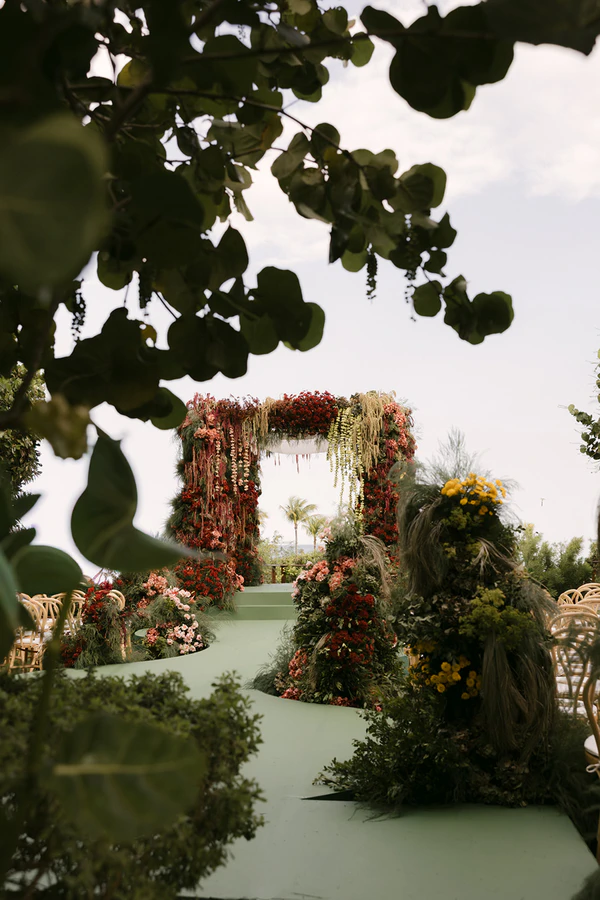 A Colorful Beach Party Wedding Weekend in Riviera Maya, Mexico