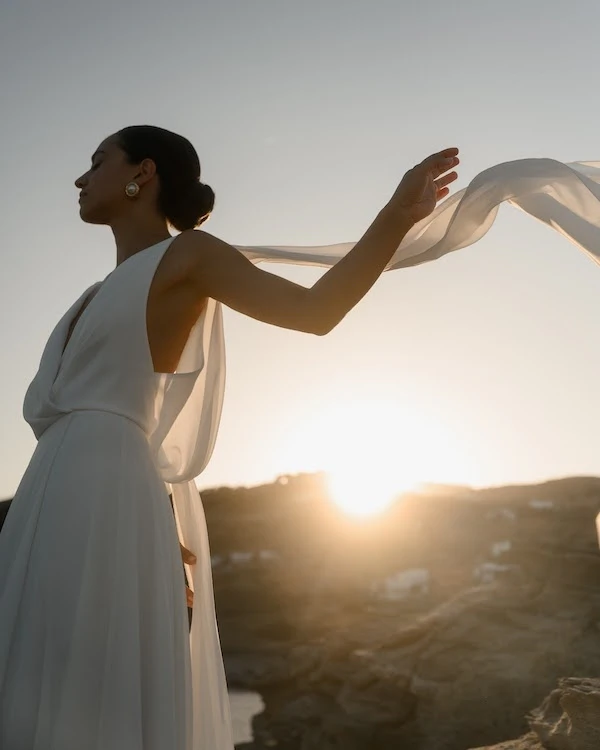 An Intimate Greek Island Wedding