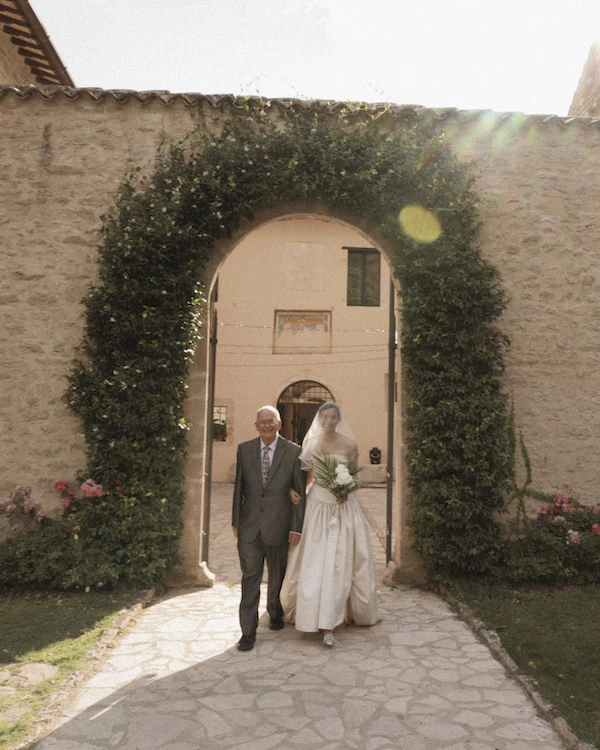A Romantic Wedding Amidst the Rolling Hills of Umbria