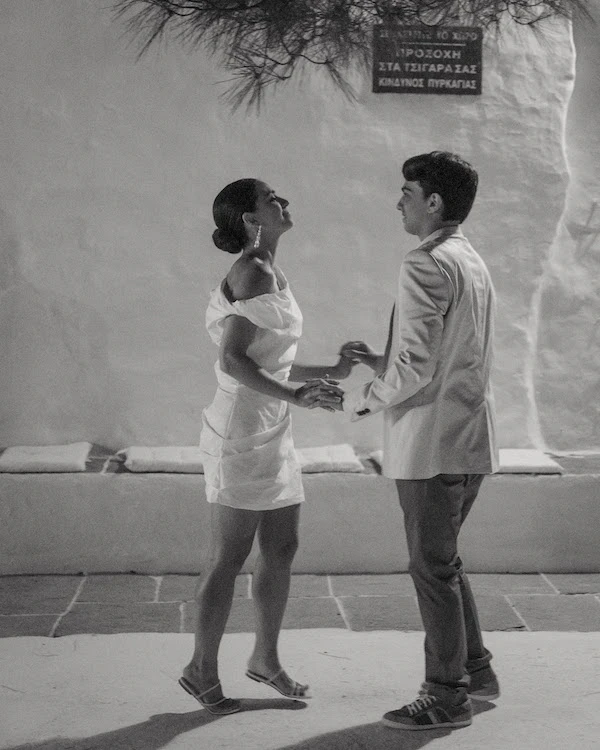 An Intimate Greek Island Wedding