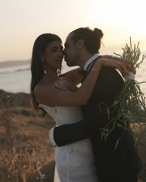 A Four-Day Fuchsia-Filled Seaside Wedding in Crete