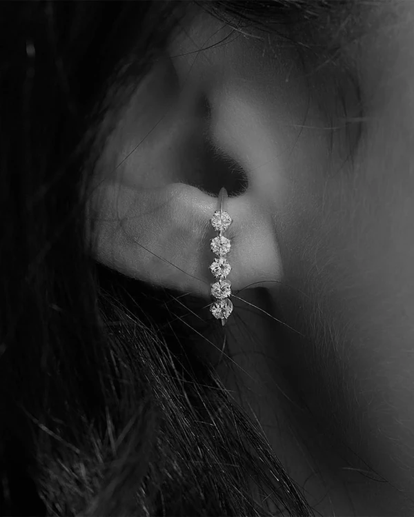 Statement Diamond Earrings for Your Special Day