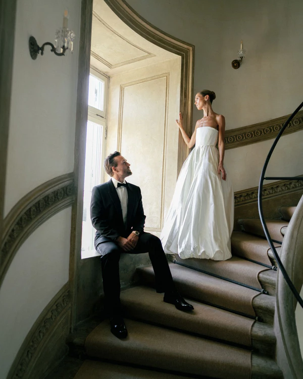 From Roman Garden Romance to a Red-Lit Nightclub at This Villa Aurelia Wedding
