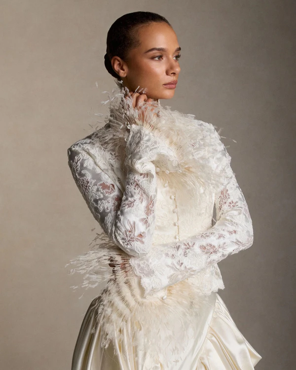 <a href="https://www.daniellefrankelstudio.com/products/feather-cuffs">DANIELLE FRANKEL Feather Cuffs</a>, $750