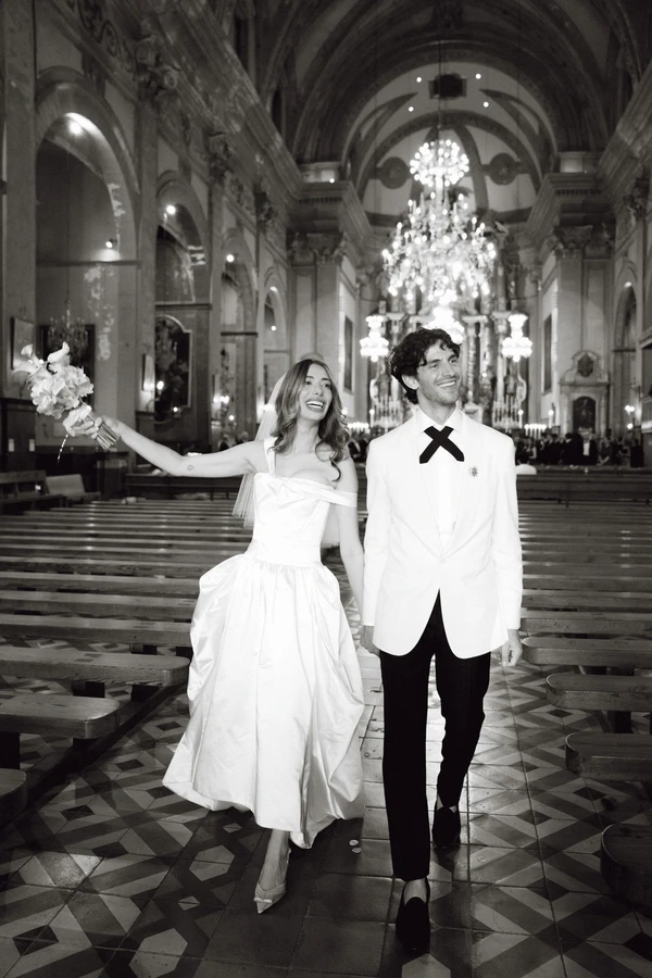 An Effortlessly Chic Garden Wedding in Mallorca with Vintage Details & Mountain Views