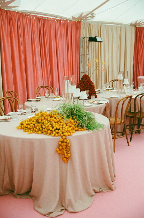 A Vibrant & Artistic Pink-Drenched Wedding in the Australian Countryside