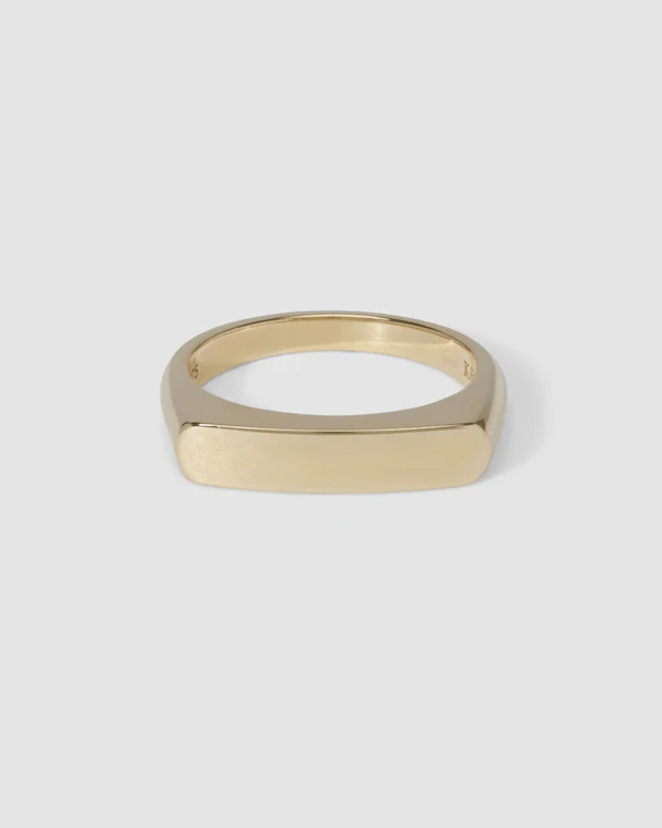 <a href="https://www.kateandkole.com.au/products/mens-curved-narrow-signet">KATE &amp; KOLE Ring</a>, from $641