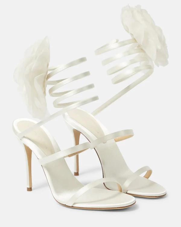 30 Floral Bridal Shoes