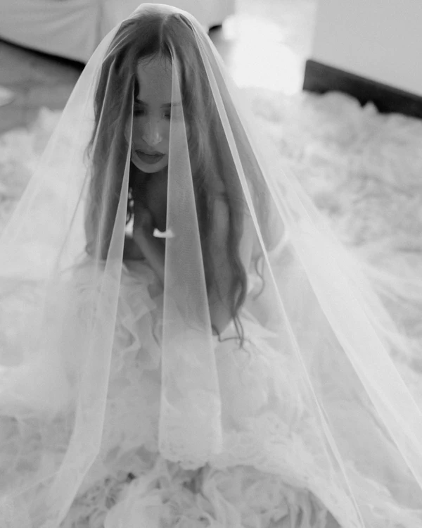 A High Fashion Wedding Laced with Red Roses on the Amalfi Coast, Italy