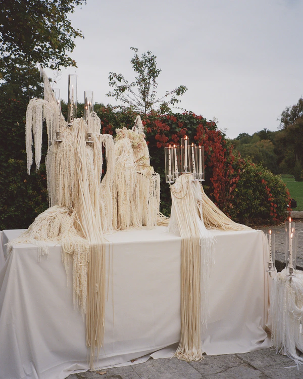 A Romantic Parisian Wedding in a Cinematic Open-Air Abbey