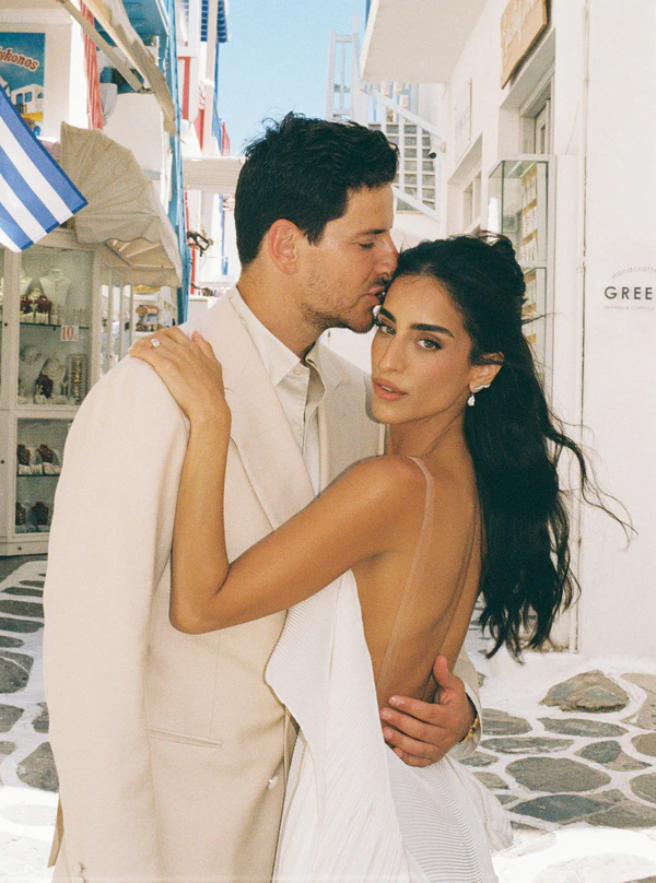 Jewelry Designer Noy Tawil's Mykonos Wedding Weekend Blending Bohemian Luxury & Mediterranean Chic