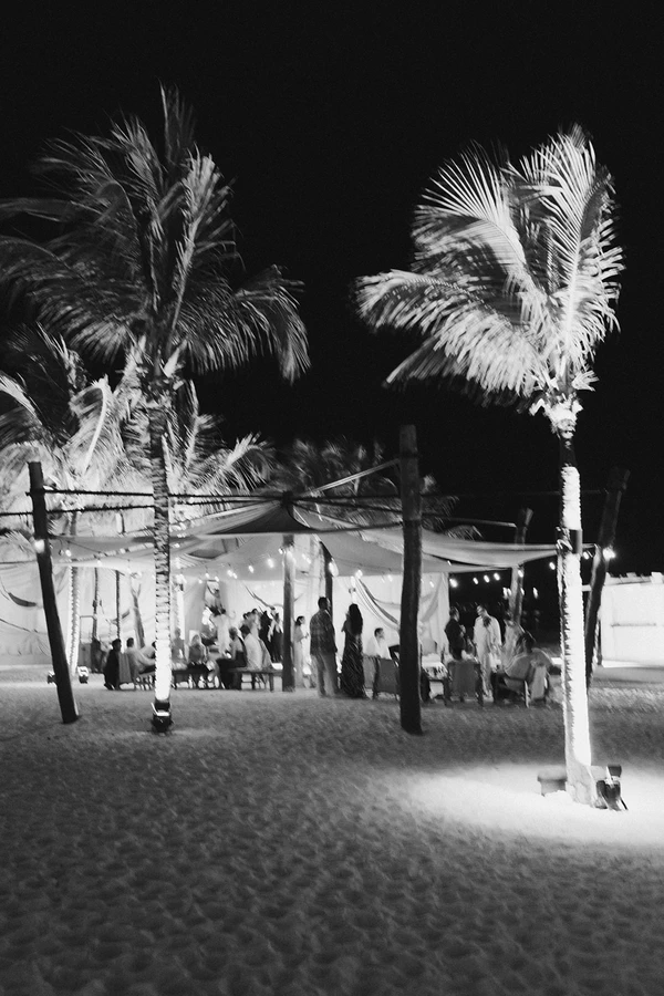 A Colorful Beach Party Wedding Weekend in Riviera Maya, Mexico