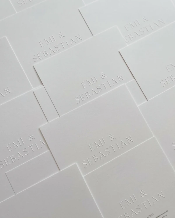 28 Minimalist Wedding Invitation Ideas