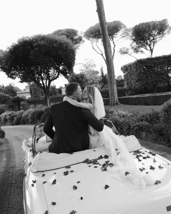 An Elegant & Dreamy Italian Wedding in a Baroque Roman Villa