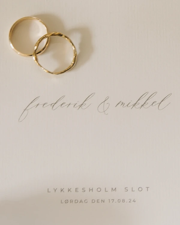 An Elegant Danish Castle Wedding with Contemporary Art Installations