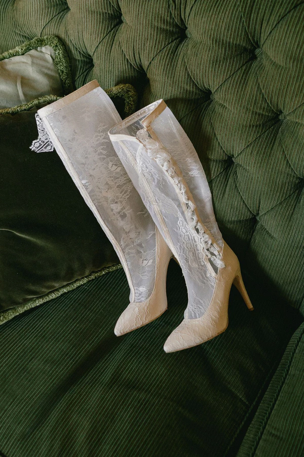 Vintage-Inspired Couture Takes Center Stage at This Chicly Curated Castle Wedding in Rome