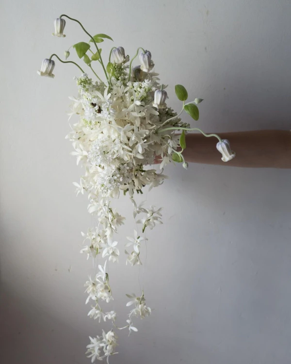Cascading Flower Bouquets