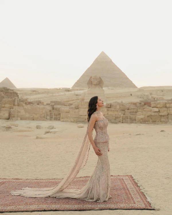 A Refined Multi-Day Wedding with an Iconic Reception at the Pyramids of Giza