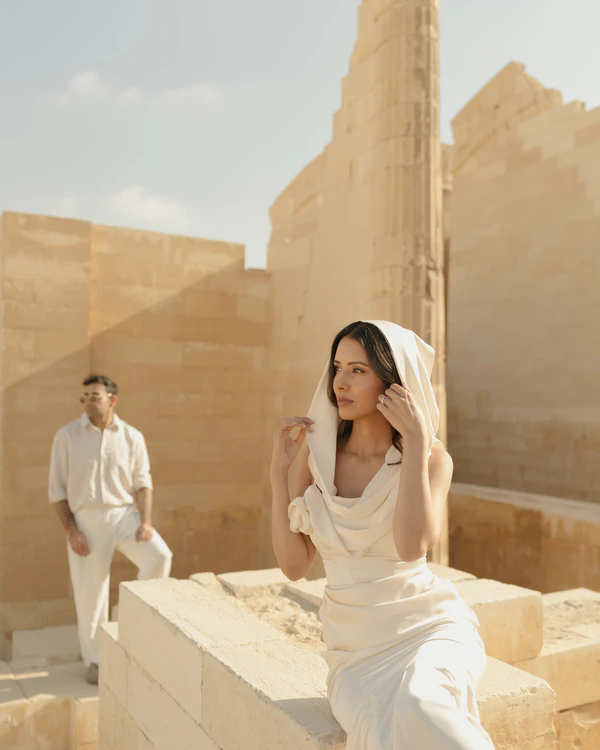 A Refined Multi-Day Wedding with an Iconic Reception at the Pyramids of Giza