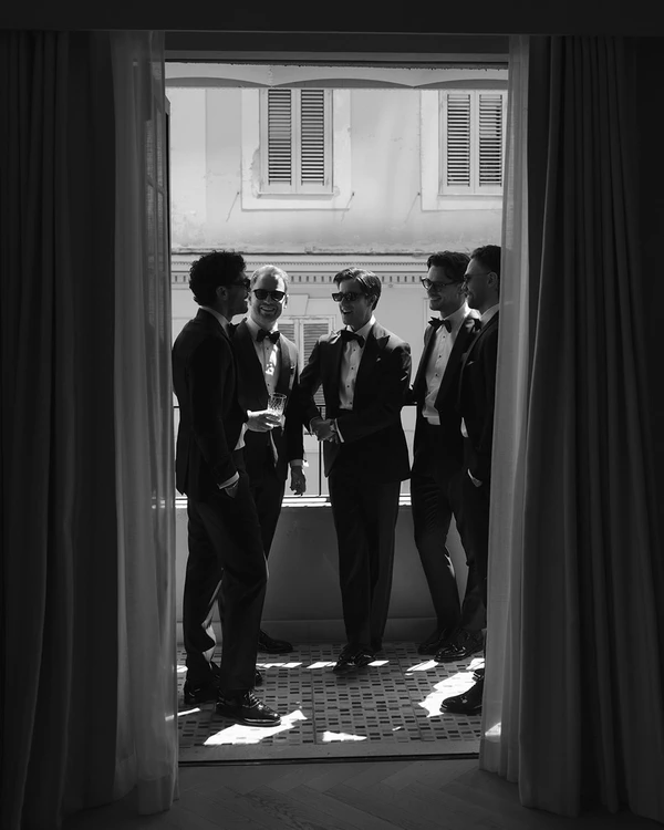 A Dream Wedding in a Baroque Italian Garden Villa