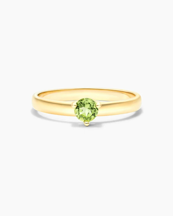 Light Green Engagement Rings