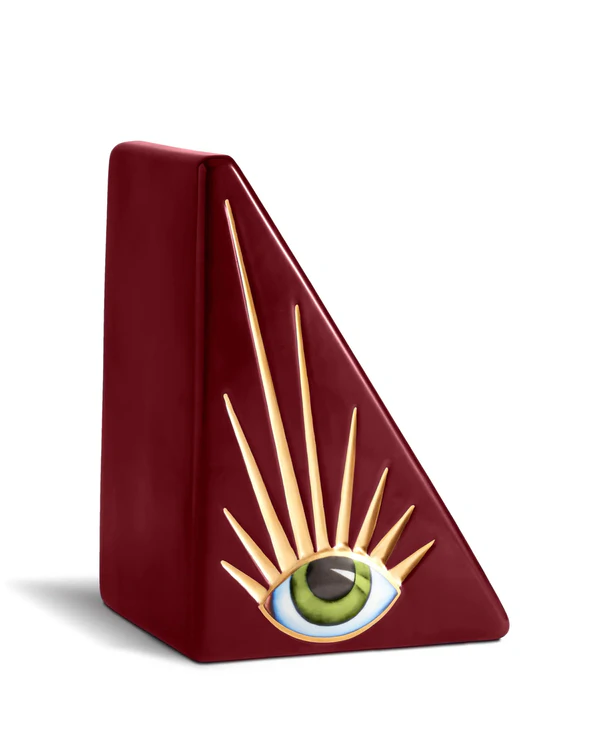 <a href="https://www.l-objet.com/products/lito-bookend-bordeaux?utm_source=the-wed&utm_medium=digital-pr&utm_campaign=lobjet-wedding-gift-guide&utm_content=image-link">LITO Bookend, $525</a>