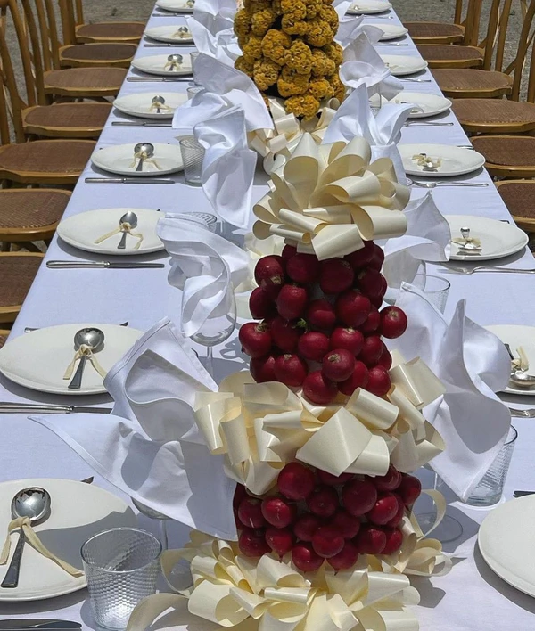Event Design with Vegetables