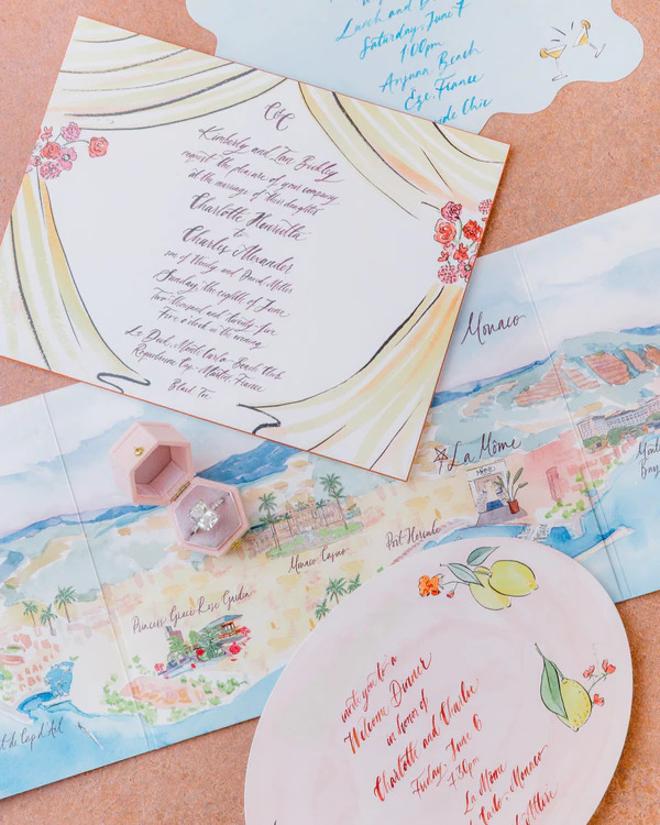 Fashion Editor Charlotte Bickley’s Monte Carlo Wedding was Pure Riviera Glamour