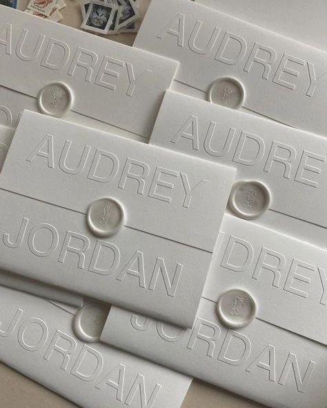 32 Blind Embossed Stationery Ideas