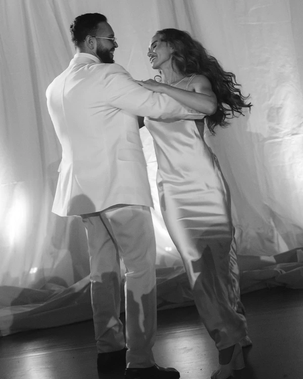 An Artful & Stylish Wedding with a Touch of Grunge Romance