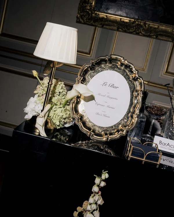 An Intimate Parisian Wedding Amidst an Elegant Château Garden