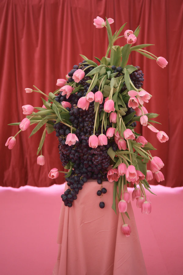 A Vibrant & Artistic Pink-Drenched Wedding in the Australian Countryside