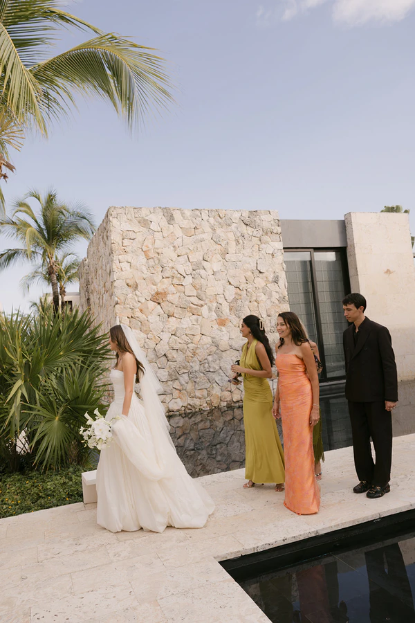 A Colorful Beach Party Wedding Weekend in Riviera Maya, Mexico