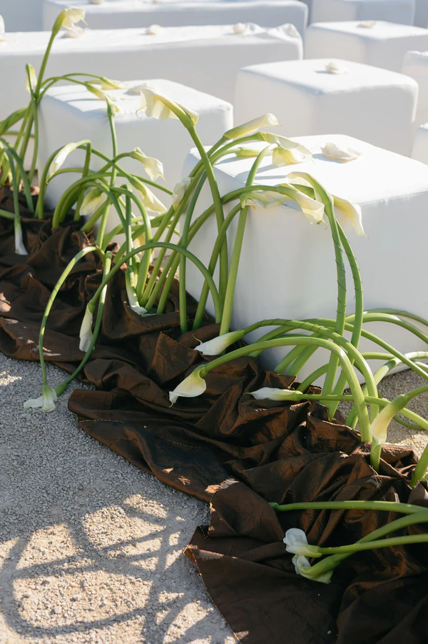 A Modern Coastal Wedding with a Mocha Altar in Altea, Spain