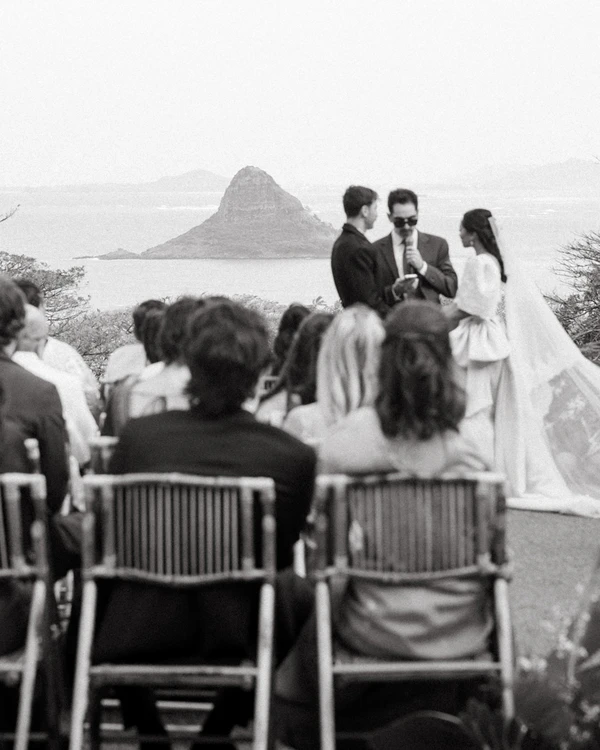 A Bold & Artfully Designed Wedding on the Lush Tropical Shores of Oahu, Hawaii