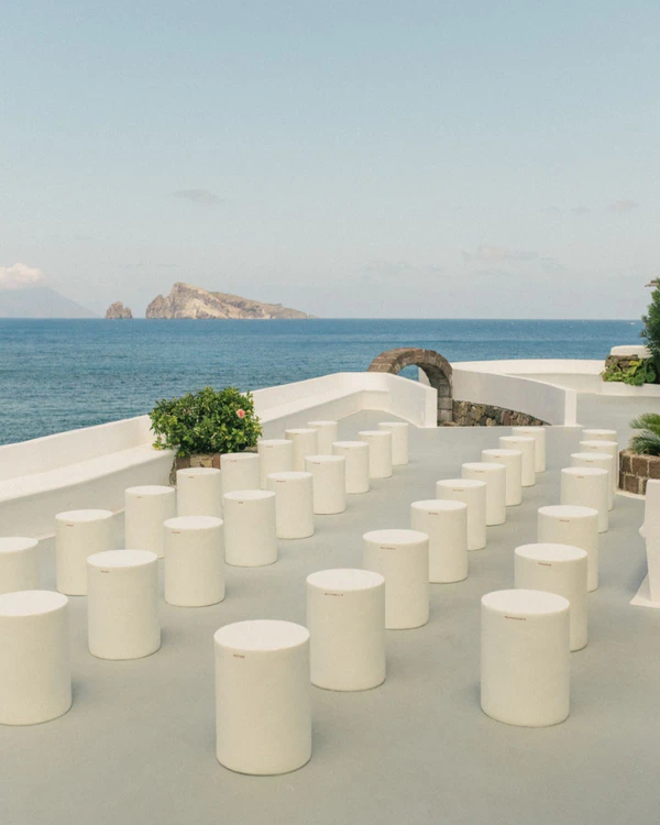 A Minimalist Seaside Wedding on the Breathtaking Island of Panarea, Sicily