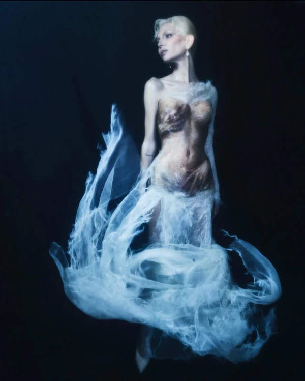 <a href="https://www.instagram.com/sabinegetty/">Sabine Getty</a> for <a href="https://www.instagram.com/p/DX9NGfbDLYF/?img_index=1">Ashi Studio</a>