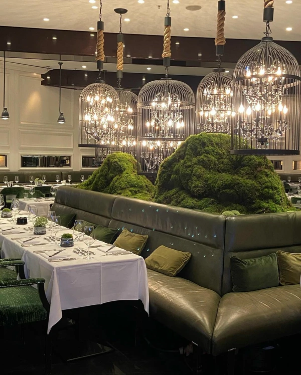 Lush Green Event Design Inspiration