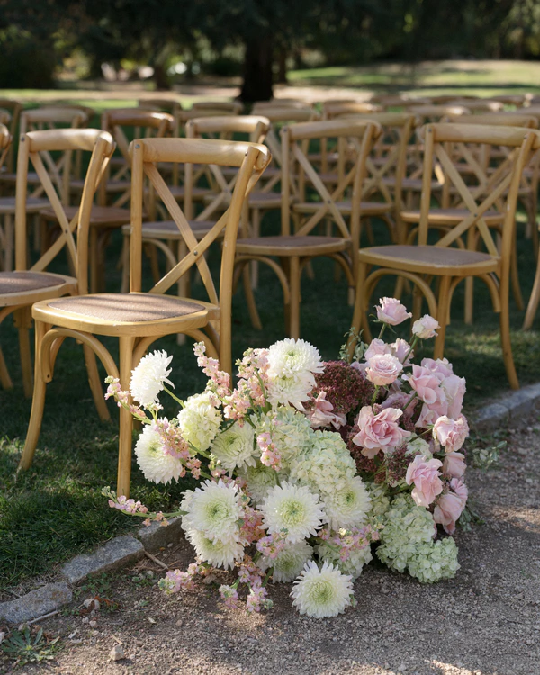 A Unique Fusion of Italian, Spanish & Chinese Cultures in this Chic Madrid Garden Wedding